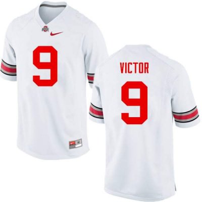 Men's Ohio State Buckeyes #9 Binjimen Victor White Nike NCAA College Football Jersey May CZT5144CG